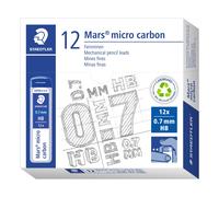 Astuccio 12 Mine Mars Micro - mina 0,7mm - gradazione HB - Staedtler - conf. 12 astucci