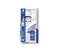 Staedtler 254 05-3 Mina Sottile Micro a Colore, 0.5 mm (confezione da 12 pezzi)