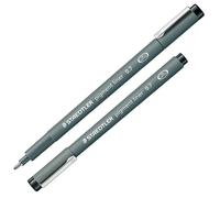 STAEDTLER - 308 07-9 - Pennarello Pigment Liner 308 - nero - 0,7 mm - Staedtler - 25016 - Conf. da 10 Pz.