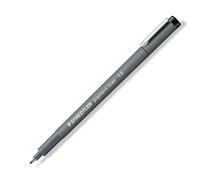 STAEDTLER - 308 10-9 - Pennarello Pigment Liner 308 - 1,0mm - nero - Staedtler - 77268 - Conf. da 10 Pz.