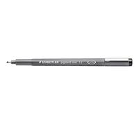 Staedtler 308 12-9 - Pennarello a pigmenti, tratto 1,2 mm, colore: Nero