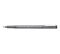 Staedtler 308 C2 - 9 Pigment Liner, Nero, punta a scalpello, 0,3 - 3,00 mm