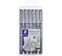 STAEDTLER 308SB6 - Pigment LINER, doctor