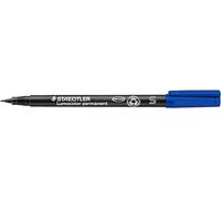 STAEDTLER 313BL - Pennarello universale permanente S, 0,4 mm, blu