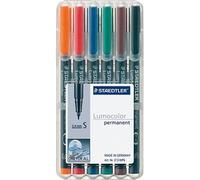 Staedtler 313 WP6 STAEDTLER Lumocolor permanente/ assortiti cont. 6