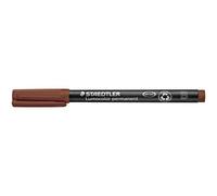 Staedtler 314-7 Penna B Permanente, Marrone, confezione da 10 pezzi