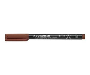 Staedtler 314-7 Penna B Permanente, Marrone, confezione da 10 pezzi