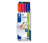 STAEDTLER 316B10 - Penna non indelebile F, 0,6 mm, kit, 10 penne