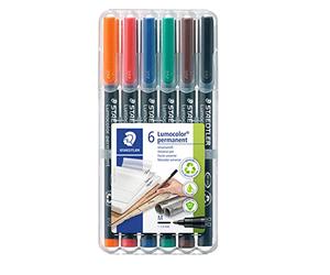 Staedtler 317 Wp6 Penna M Permanente, 18.0 X Mm X 151.0 X Mm X 74.0