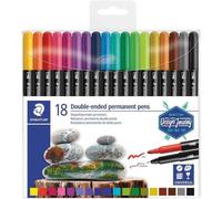 Staedtler 3187 marcatore permanente Multicolore 18 pz (3187) NEW