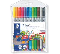 Staedtler 320 NWP12 Multi 12 pz (Fiberpen Noris Club Duo ass [12]) NEW