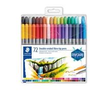 Staedtler 3200 marcatore Fine/Extra grassetto Multicolore 72 pz