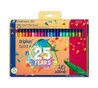 STAEDTLER 323 C25 TA Triplus Colour Limited Edition - Penna con punta in fibra di colore 1,0 mm, confezione da 20 + 5 pezzi