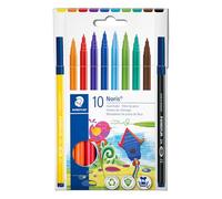 STAEDTLER 326C10 - Per decorare fibre, 1 mm, 10 colori, scatola