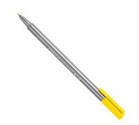 STAEDTLER - 334-1 - Penna Fineliner triplus - tratto 0,30mm - giallo - Staedtler - 83031 - Conf. da 10 Pz.