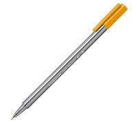 Staedtler 334-16 Penna Fineliner | Corpo triangolare, inchiostro a base d’acqua - DRY SAFE, colorato - Codice articolo 334-16