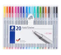 STAEDTLER 334SB2 - Fineliner, 0,3 mm, 20 colori