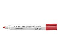STAEDTLER 351-2 pennarelli per lavagna bianca Lumocolor, rosso, 1 pezzo