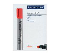 Staedtler 356-2 Marker da Flipchart, 10 Pezzi - NUOVO