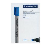 Staedtler 356-3 Marker da Flipchart, 10 Pezzi - NUOVO