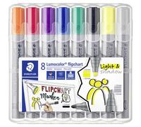 Staedtler 356 SWP8 Marcatore per lavagna a fogli mobili Flipchartmarker tonda