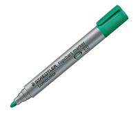 STAEDTLER - 3565 - Marcatore Lumocolor Flipchart 356 - a base d'acqua - punta tonda 2 mm - verde - Staedtler - 25291 - Conf. da 10 Pz. - 3565
