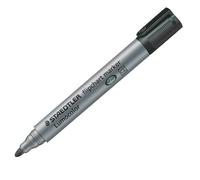 STAEDTLER - 3569 - Marcatore Lumocolor Flipchart 356 - a base d'acqua - punta tonda 2 mm - nero - Staedtler - 25288 - Conf. da 10 Pz. - 3569