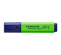 Staedtler 364-5 Evidenziatore, colore verde, set di 10 unità