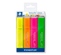 STAEDTLER 364 P WP4 Textsurfer Classic Rainbow Colours Highlighter Promotion Cas
