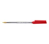 Staedtler 430 M-2 Penna a Sfera, rosso | Cappuccio & clip, compensazione pressione anti-perdita - scrittura fluida - Art.-Nr. 430 M-2