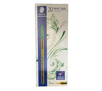 Penna a sfera Staedtler Noris Stick M 1 mm - tratto 0,35 mm verde conf. da 20 -