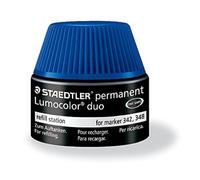 Staedtler 488 Duo 48 Lumocolor Permanent Marker for 342/348 15-20 x Refills Blue