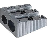 Temperamatite Stadtleler in metallo con lama metallica - Angolo di affiliazione 23° e 30º - 2 fori