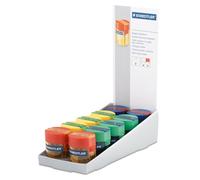 STAEDTLER 512 006 Round Double-Hole Tub Sharpener for Graphite & Colour Pencils
