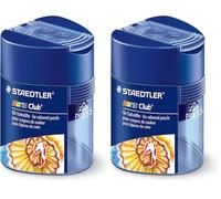 STAEDTLER 512128 - Sacapuntas para lápices de color, color azul (Confezione da 2)