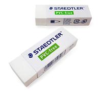 Staedtler 525 B20 - Gomme da cancellare in gomma, senza PVC/lattice, 2 pezzi