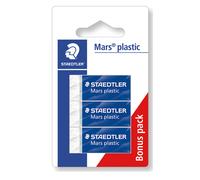 STAEDTLER - 52653 ABK3D - Gomma Mars Plastic - bianca - Staedtler - conf. 3 pezzi - 83272 - Conf. da 1 Pz.