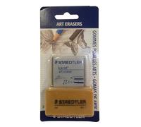 Staedtler 5427Sbk2-Cst Set Di Gomme Morbide Per Impastare E Cancellare, Per Lavori Artistici, In Blister Con Due Gomme Artistiche, Multicolore