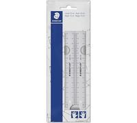 STAEDTLER 562 152 PB TH - Set di righelli piatti in plastica, 150 mm