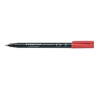 Staedtler 733511 Penna universale permanent F Lumocolor, 1 pezzo, Rosso