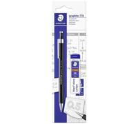 STAEDTLER 7785ABK25D - Portamine in grafite 778, 0.5 mm, confezione da 1 + mine di ricarica