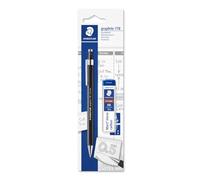 STAEDTLER 7785ABK25D - Portamine in grafite 778, 0.5 mm, confezione da 1 + mine di ricarica