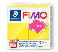 Staedtler 8020 Blocco di pasta modellabile Fimo, 57 gr, multicolore (limone (10))