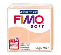 Staedtler 8020 Blocco di pasta modellabile Fimo, 57 gr, rosa (haut hell (43))