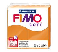 Staedtler 8020 Blocco di pasta modellabile Fimo, 59 gr, arancione scuro (hellorange (41))