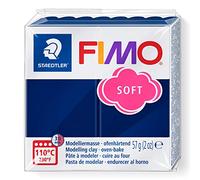 Staedtler 8020 Blocco di pasta modellabile Fimo, 59 gr, blu (windsorblau (35))