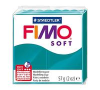 Staedtler 8020 Blocco di pasta modellabile Fimo, 59 gr, Nero (petrol (36))