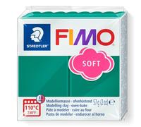 STAEDTLER 8020 Blocco di Pasta modellabile Fimo, 59 gr, Verde (Smaragd (56)), 1 Pz