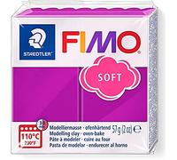 Staedtler 8020 Blocco di pasta modellabile Fimo, 59 gr, viola (purpur (61))