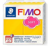 Staedtler 8020 Blocco di pasta modellabile Fimo, 59 gr, Yellow (Yellow)